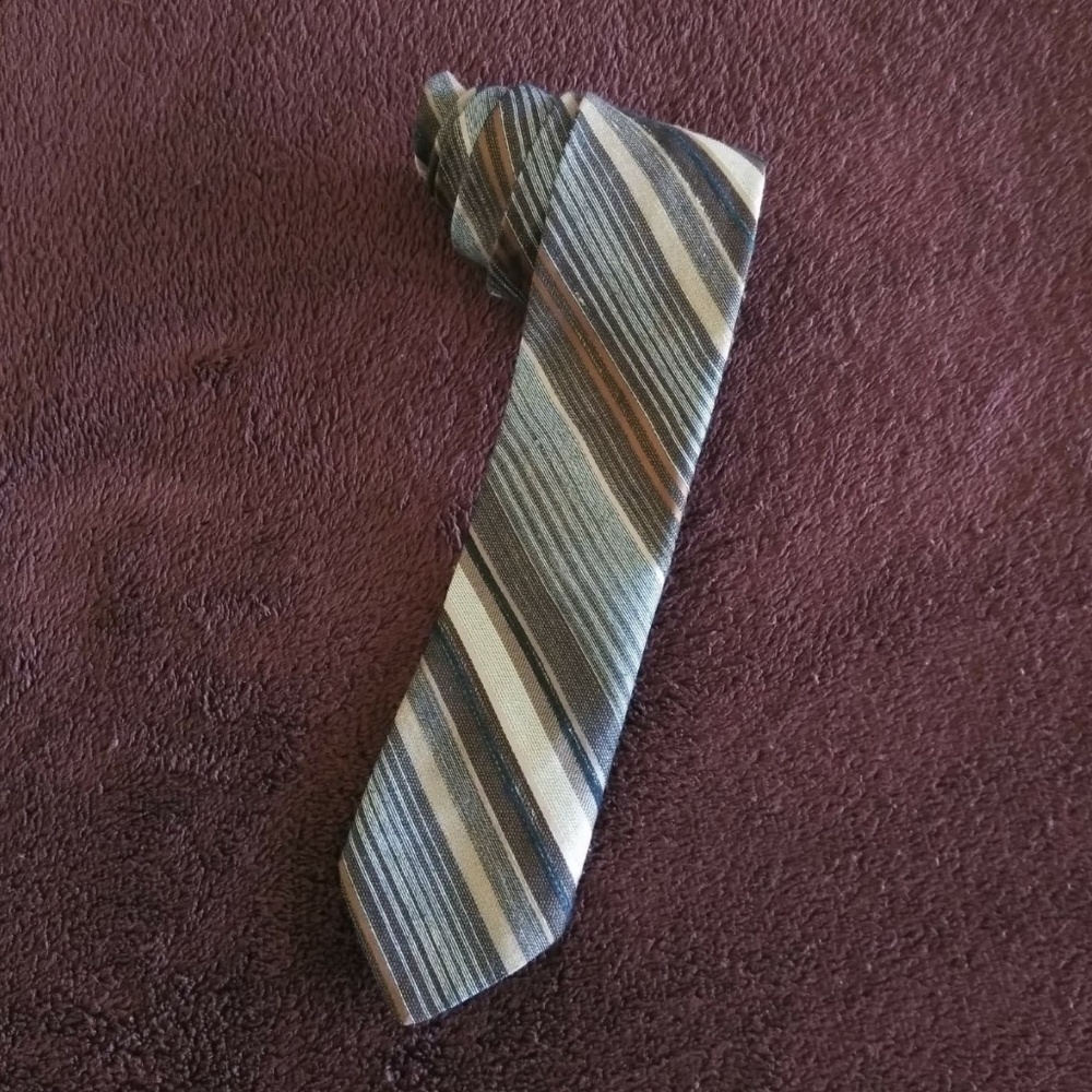 Italian Made Polyester Blend Tie